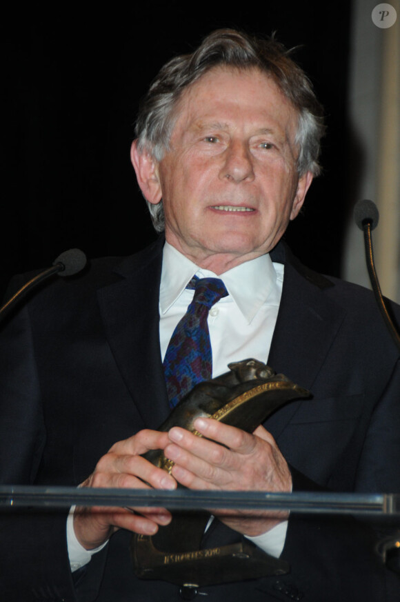 Roman Polanski, multi-récompensé lors de la cérémonie des Lumières à l'Hôtel de Ville de Paris, le 14 janvier 2011