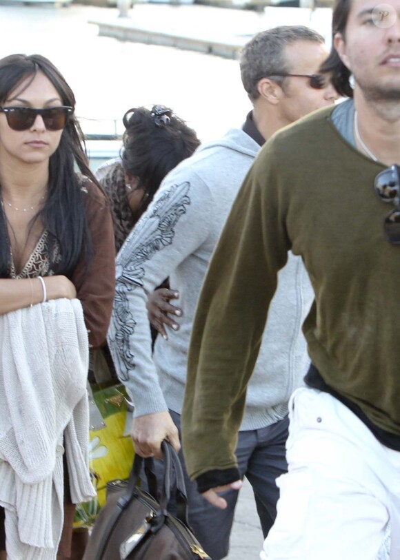 Naomi Campbell et Vladimir Doronin à Los Cabos, Mexique, le 29 décembre 2010