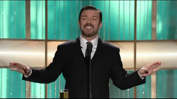 Golden Globes : L'hilarant Ricky Gervais scandalise Hollywood avec ses blagues !