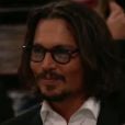 Johnny Depp assiste aux Golden Globes le 16 janvier 2011