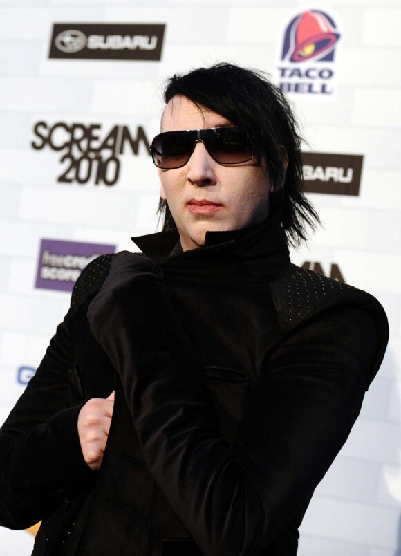 Marilyn Manson, Los Angeles,  le 16 octobre 2010