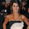 Karine Ferri sur le tapis rouge des NRJ Music Awards le 22 janvier à Cannes