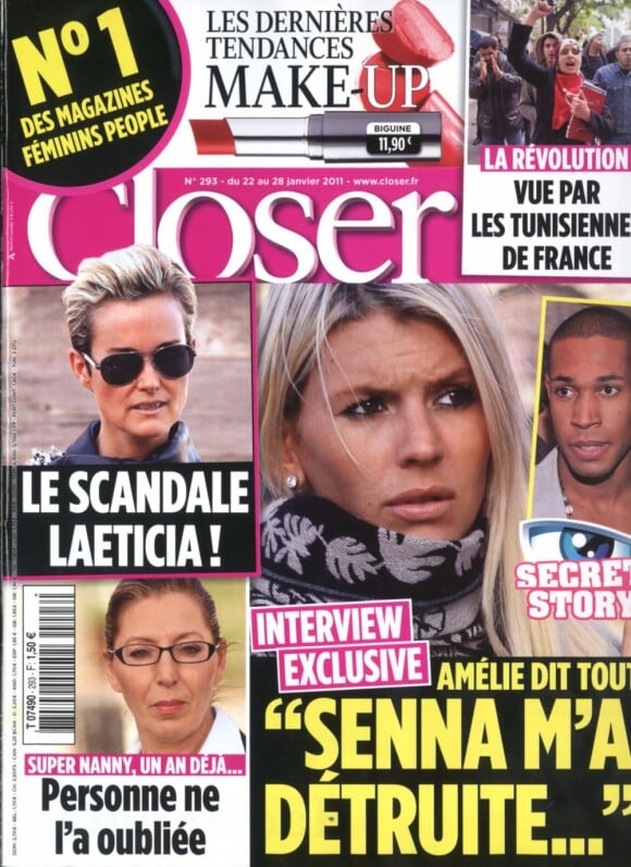 Closer - En kiosques le 22 janvier 2011