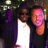 P. Diddy et Jean-Roch au VIP Room, pour la soirée promotionnelle de P. Diddy, le 22 janvier 2011