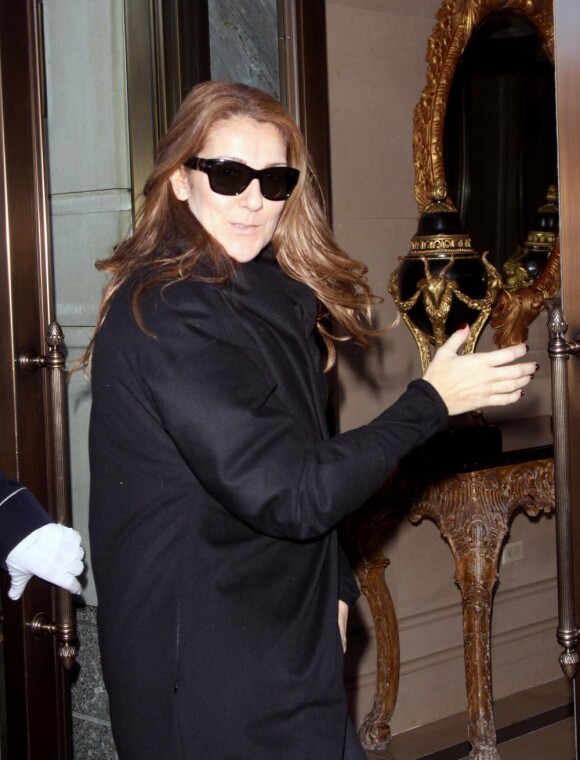 Céline Dion, à New York, en février 2010.