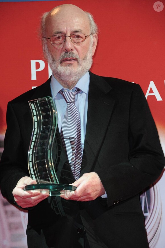 Bertrand Blier, à l'occasion de la cérémonie du Prix Henri-Langlois, à Vincennes, le 31 janvier 2011.