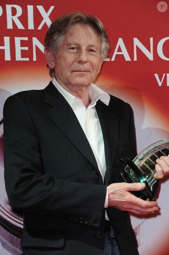 Roman Polanski, à l'occasion de la cérémonie du Prix Henri-Langlois, à Vincennes, le 31 janvier 2011.