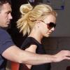 Britney Spears sort des studios de danse de Topanga Plaza, à Woodland Hills, le 2 février 2011
