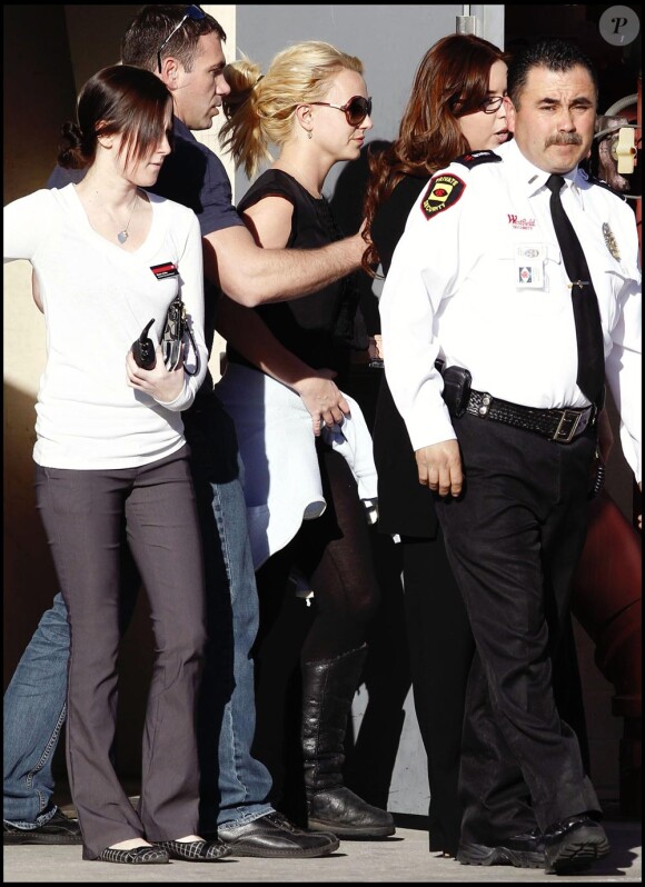 Britney s'entraîne dur !