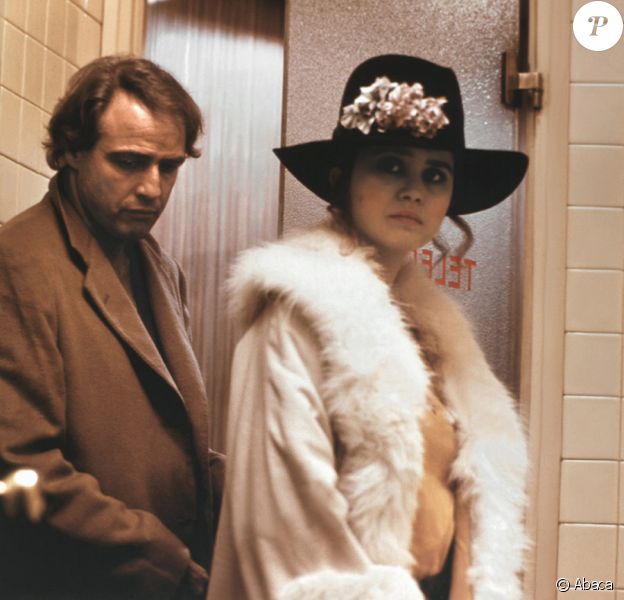 Maria Schneider et Marlon Brando dans Le Dernier Tango à Paris