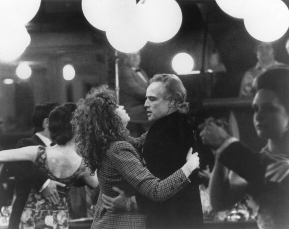 Maria Schneider et Marlon Brando dans Le Dernier Tango à Paris