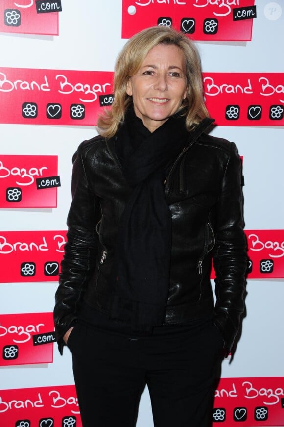 Claire Chazal lors de la soirée Brand Bazar le 3 février 2011 à Paris