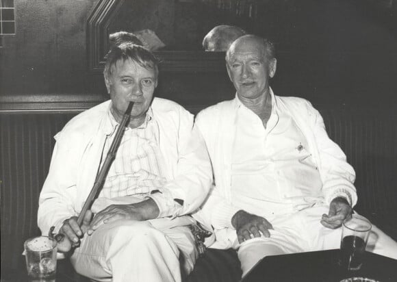 Frangy et Eddie Barclay au Papagayo dans les années 60