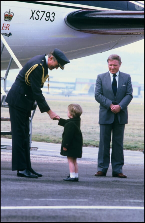 Le Prince William d'Angleterre le 26 mars 1985