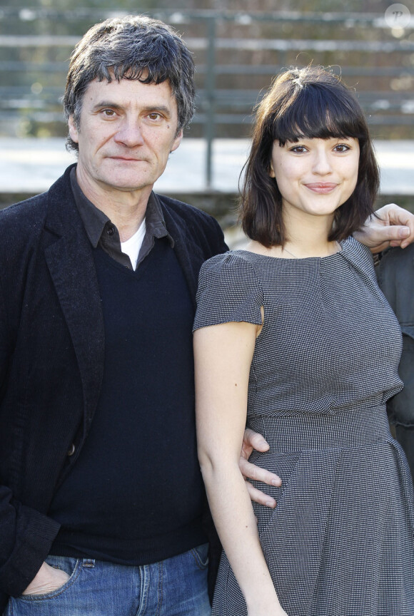 Bernard Blancan et Anne-Sophie Franck lors du festival de Luchon le 10 février 2011