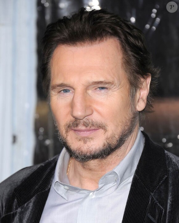 Liam Neeson à l'occasion de l'avant-première hollywoodienne de Sans Identité, qui s'est tenue dans l'enceinte du Regency Village Theatre de Westwood, à Los Angeles, le 16 février 2011.