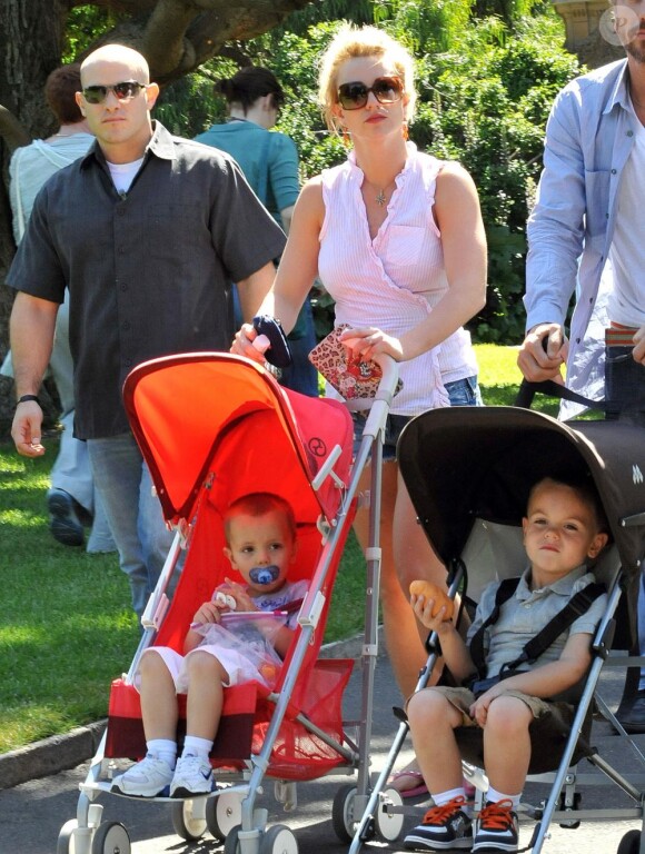 Britney Spears et ses fils Jayden James et Sean Preston