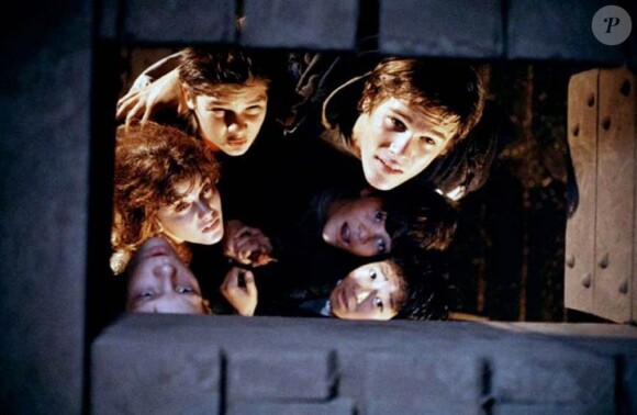Des images de The Goonies, sorti en 1985.