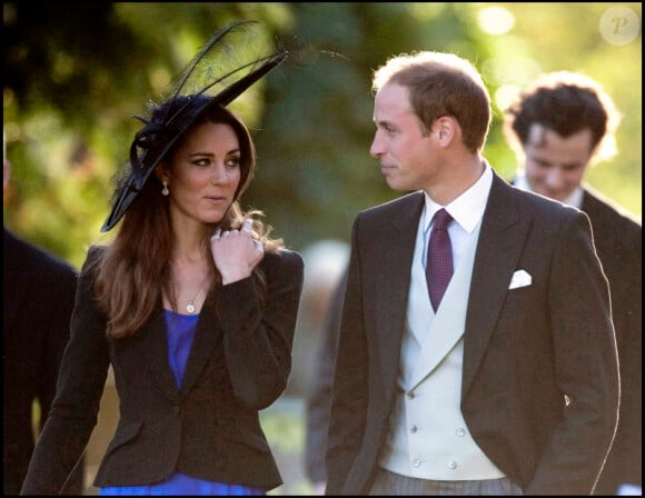 Kate Middleton et le prince William le 23 octobre 2010.
