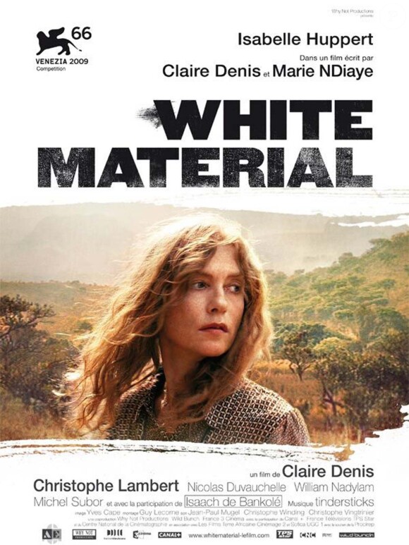 Brutus de la meilleure actrice : Isabelle Huppert pour White Material