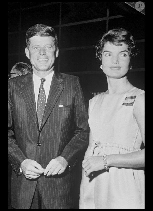 JFK et sa femme Jackie dans les années 60