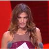Elisa Sednaoui remet le prix des Meilleurs costumes, lors de la 36e nuit des César, vendredi 25 février 2011.