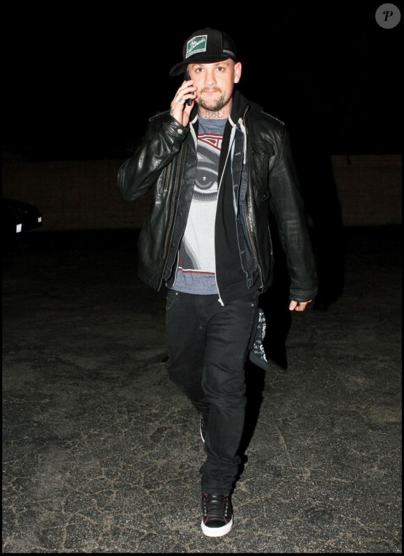 Benji Madden à la sortie de Matsuhisa à Los Angeles le 25 février 2011