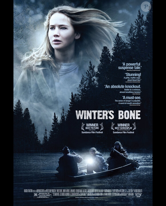 Winter's Bone, nominé pour être le meilleur film de l'année aux Oscars, à Holywood, le 27 février 2011.