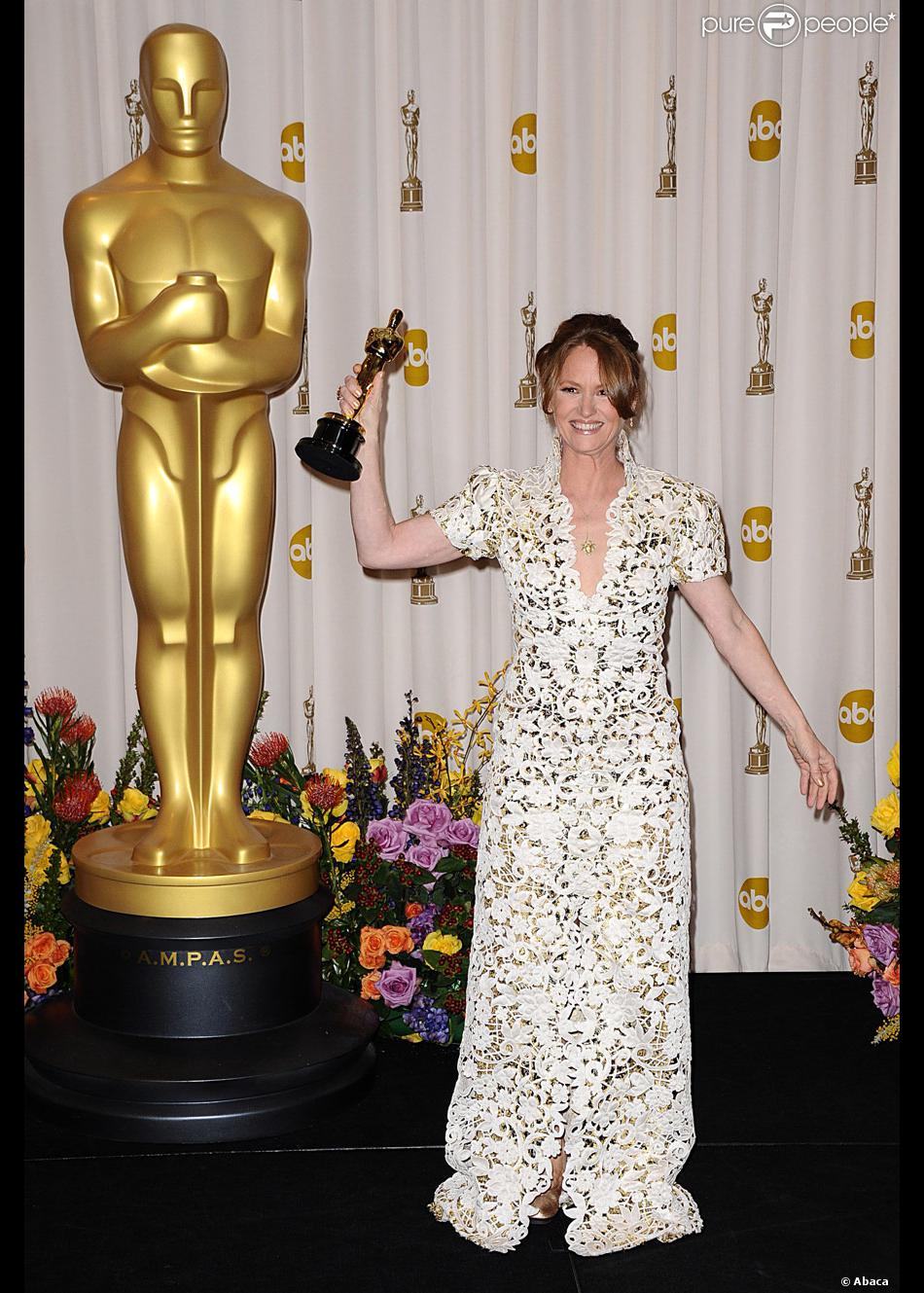 Melissa Leo lors de la cérémonie des Oscars le 27 février 2011 à Los