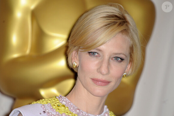 Cate Blanchett lors de la cérémonie des Oscars le 27 février 2011 à Los Angeles