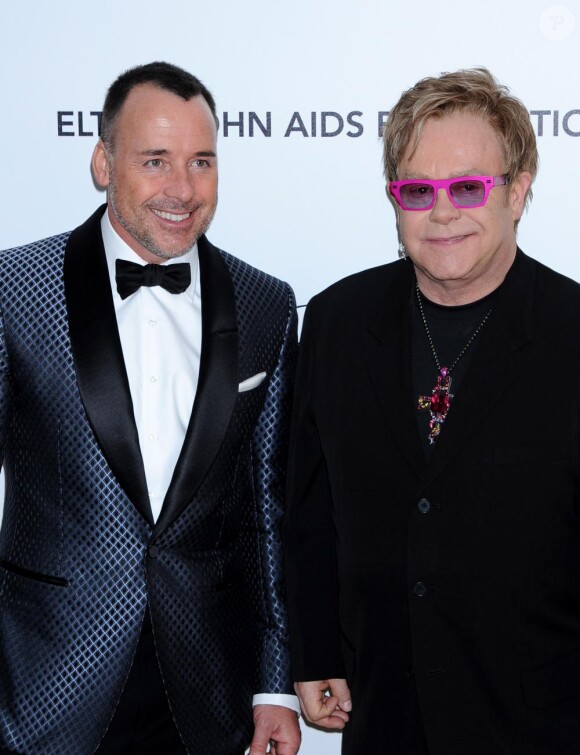 à la 19ème édition de la Elton John AIDS Foundation organisé à Los Angeles, le 27 février 2011.