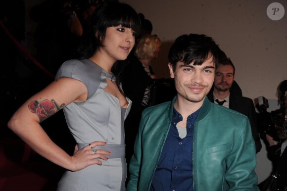 Lilly Wood and the Prick, sur le tapis rouge de la seconde cérémonie 2011 des Victoires de la Musique, mardi 1er mars à Paris.