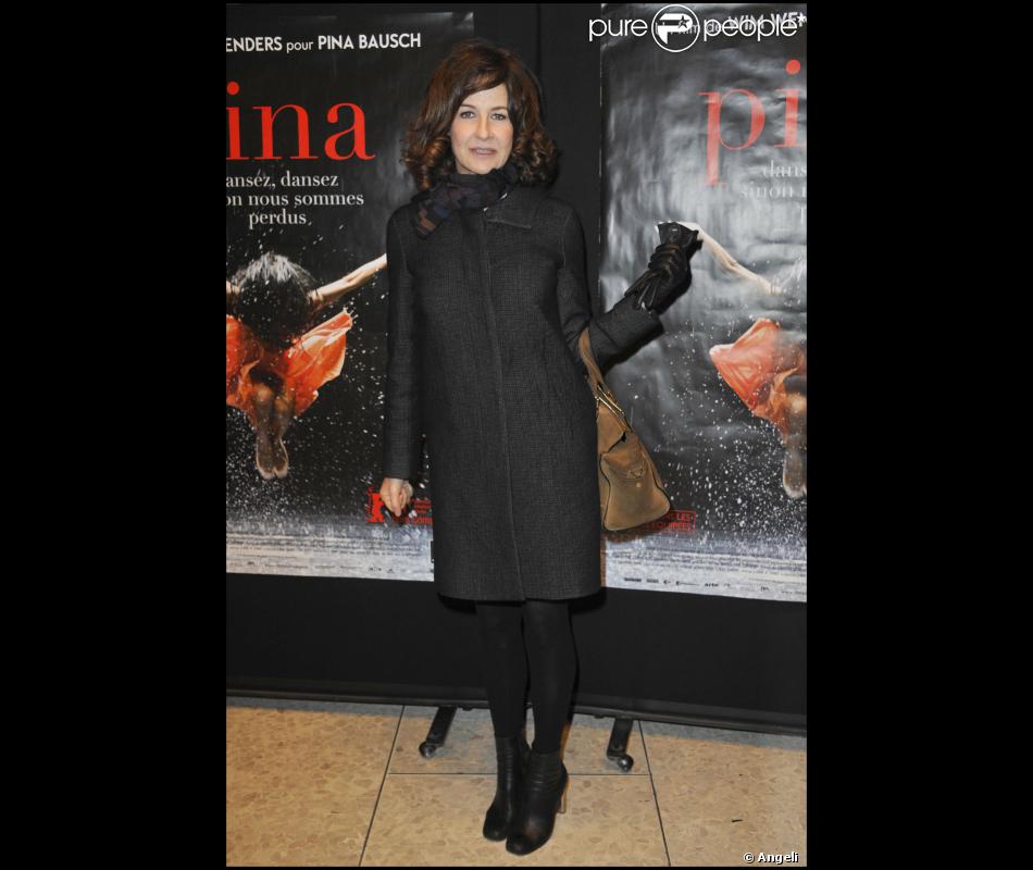 Valérie Lemercier lors de l'avant-première du film Pina au ...