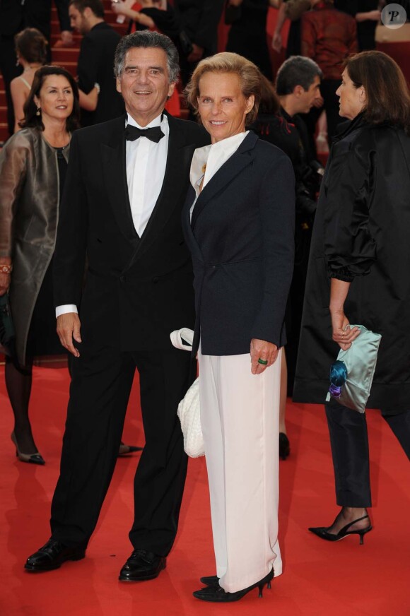 Alain de Pouzilhac et Christine Ockrent, Festival de Cannes, le 15 mai 2009