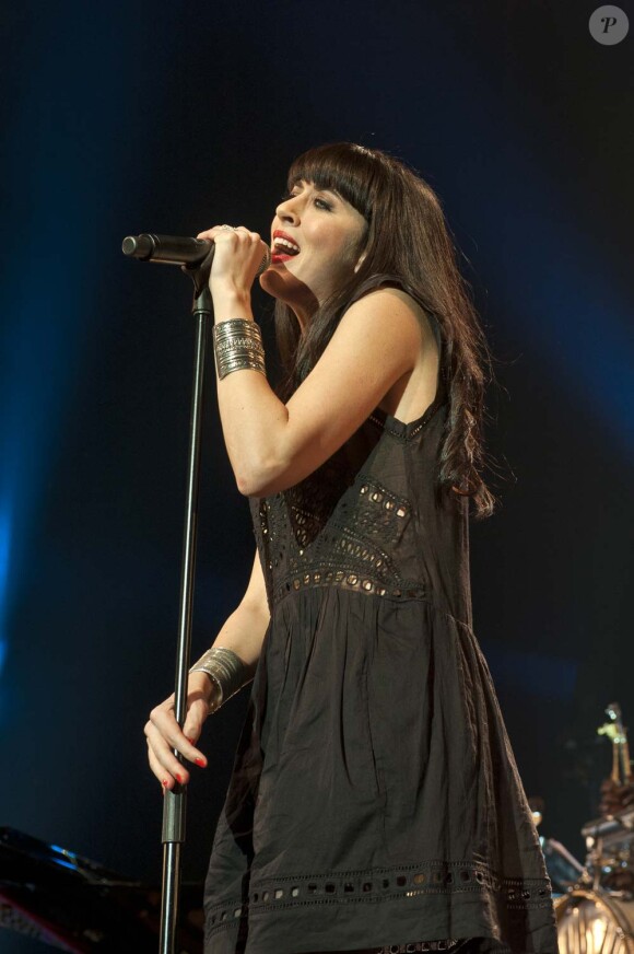 Nolwenn Leroy en concert à Brest, le 8 mars 2011