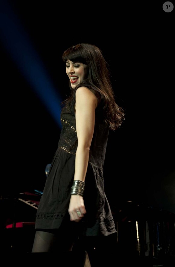 Nolwenn Leroy en concert à Brest, le 8 mars 2011