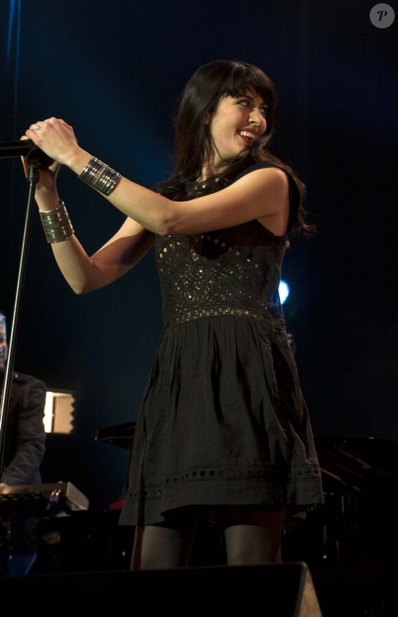 Nolwenn Leroy en concert à Brest, le 8 mars 2011