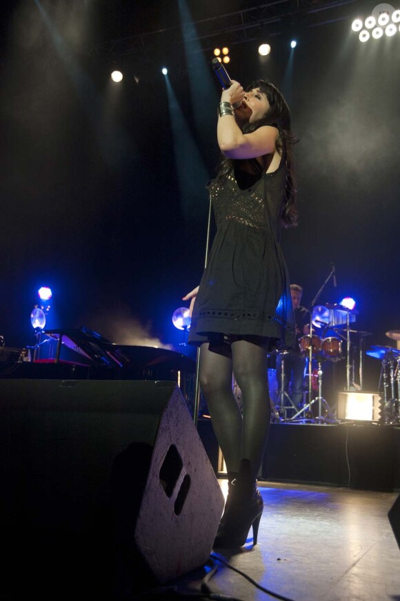 Nolwenn Leroy en concert à Brest, le 8 mars 2011