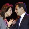 Nicolas Sarkozy et Cécilia, Paris, le soir de son élection, le 6 mai 2007