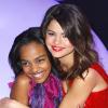Selena Gomez et China McLain lors à la soirée Disney Kids and Family au Gotham Hall de New York le 16 mars 2011