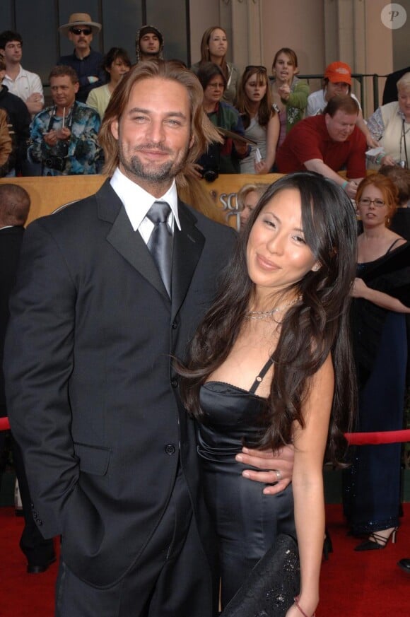 Josh Holloway et sa femme aux Screen Actors Guild Awards en 2006. 
