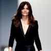 Helena Christensen sur le podium en Australie le 18 mars 2011
