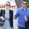Jessica Alba enceinte et son époux Cash Warren, promenade amoureuse à Los Angeles le 18 mars 2011