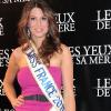 Première du film Les Yeux de sa mère. Miss France 2011 Laury Thilleman 