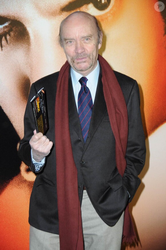 Jean-Paul Rappeneau à l'occasion du vernissage de l'exposition Stanley Kubrick, qui se tient à la Cinémathèque Française (du 23 mars au 31 juillet 2011), à Paris, le 22 mars 2011.