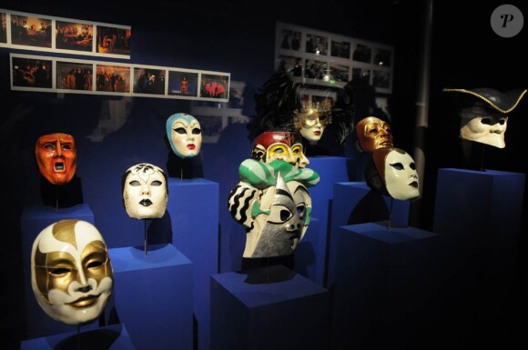L'exposition Stanley Kubrick, qui se tient à la Cinémathèque Française (du 23 mars au 31 juillet 2011), à Paris, le 22 mars 2011.