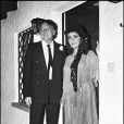 Elizabeth Taylor et Richard Burton en 1976 