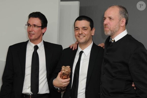 Marc du Pontavice (ici à droite) produit une version de La Guerre des Boutons réalisé par Yann Samuell.
