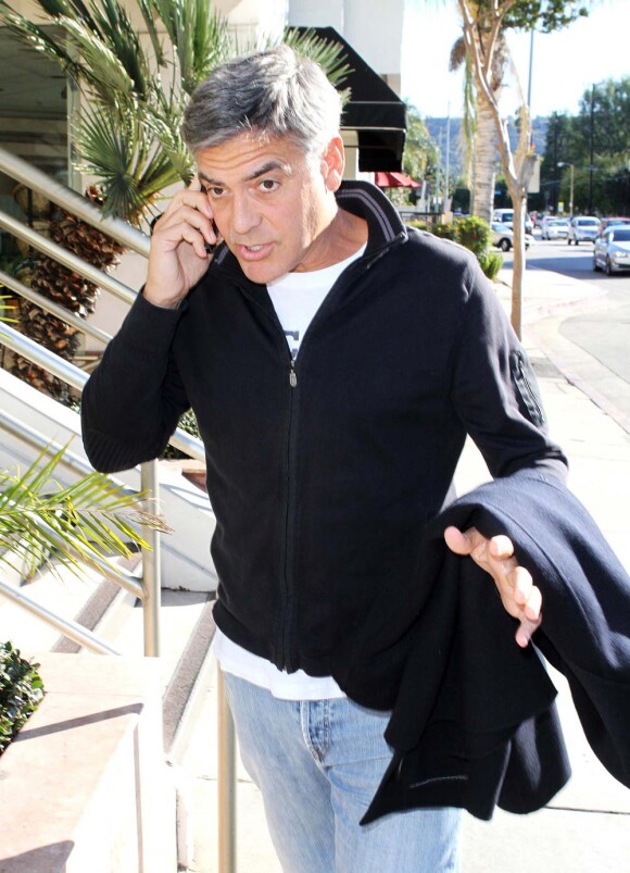 George Clooney, Los Angeles, le 29 novembre 2010