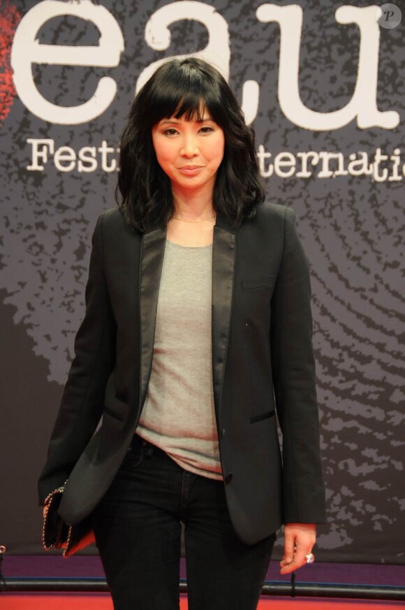 Linh-Dan Pham lors du 3e Festival du Film Policier de Beaune, le 1er avril 2011.